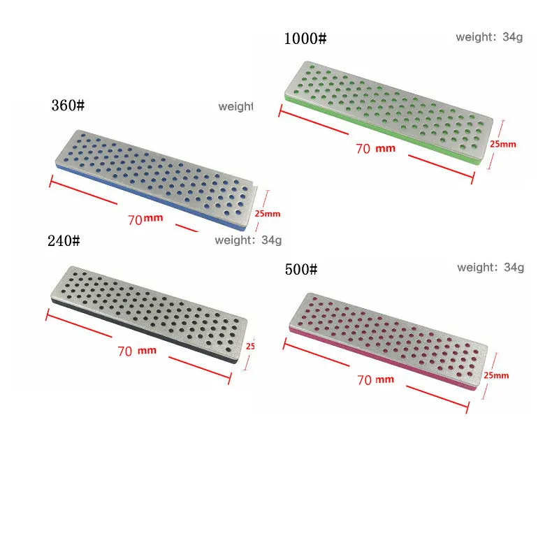 Алмазная заточка DMD 4 шт./компл. набор точильных брусков камень для подложки