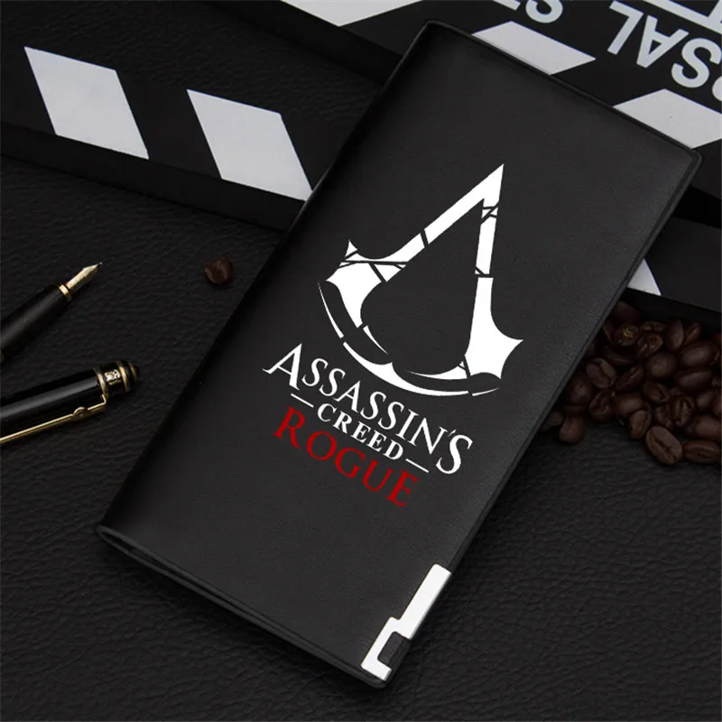 Новое поступление, кошелек для игры Assassins, черная светящаяся Сумочка унисекс, подарок для подростков, Модный стильный мужской кошелек из искусственной кожи - Color: Style5-L-ordinary