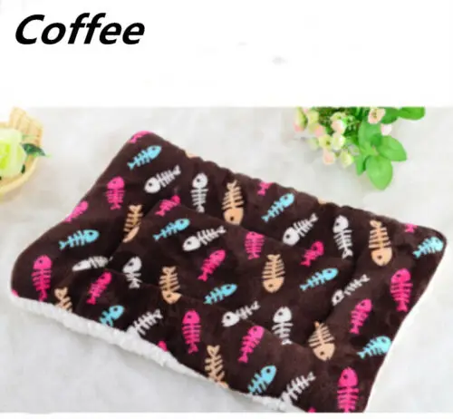 1 шт Мягкие собака Кот для питомцев зимний теплый коврики искусственный мех