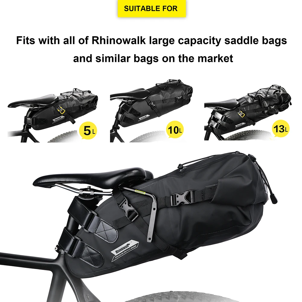 Сумка для велосипеда Rhinowalk 10L-13L сумка заднего сиденья и седла портативный