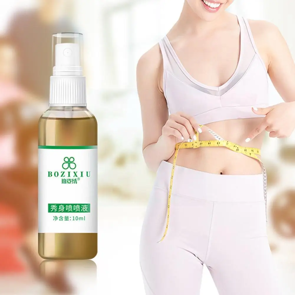 

Herbal Slimming Spray Belly Abdomen Lose Weight Anti Fat Burning Waist Cellulite 10ml Thin Promote Leg Z4E9