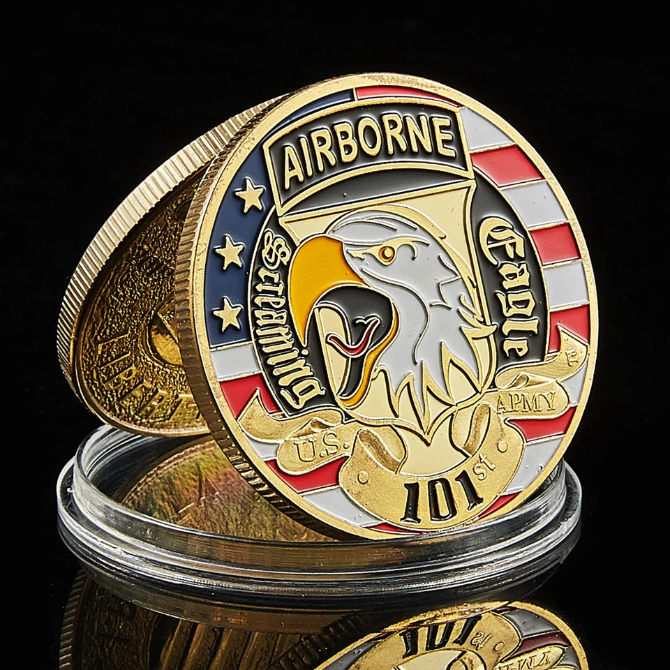 

2021 USA Army 101st Ariborne Division Commemorative Challenge Coin Token