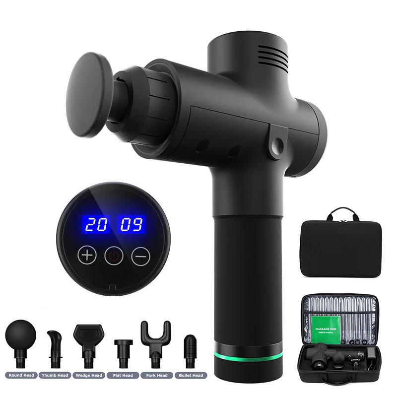 

Массажер гипервольтовый Электрический с ЖК-дисплеем, 30 скоростей