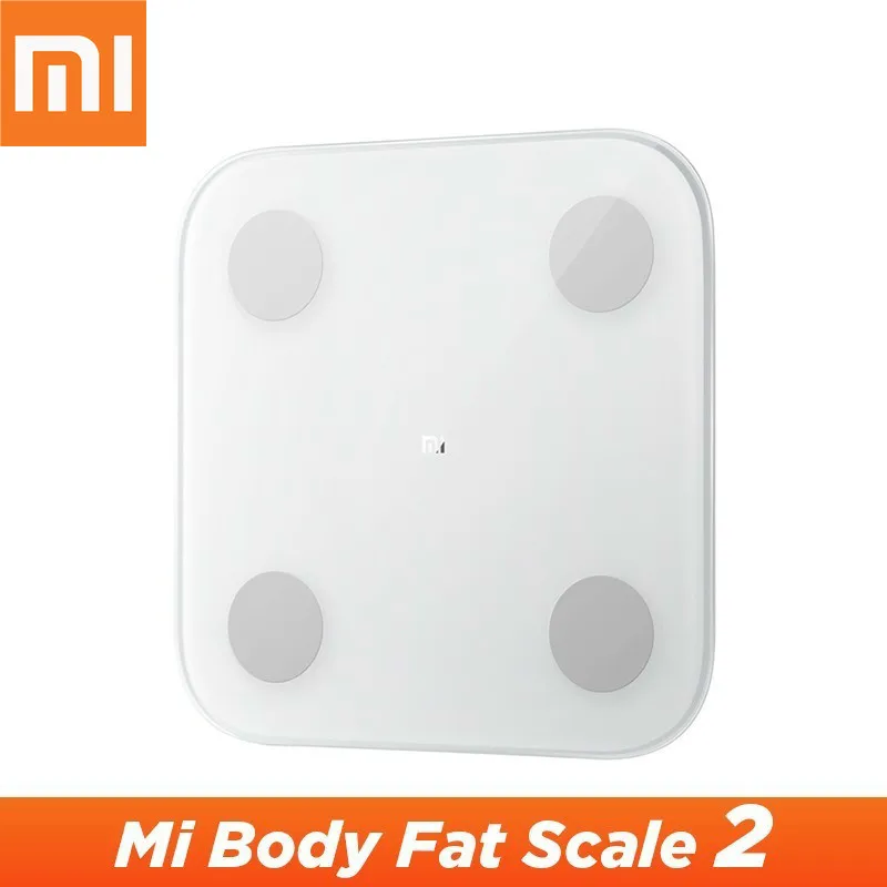 Оригинальные весы Xiaomi Mijia Smart Home 2 приложение Mi Fit умные Body Fat Scale 2|Смарт-гаджеты| |