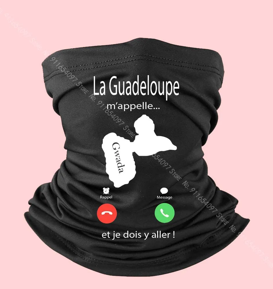 

La Guadeloupe Mappelle Gwada Dom Tom Scarf Bandana Headband Sport Anime Winter Scarf Scarves Face Mask Scarf For Fishing