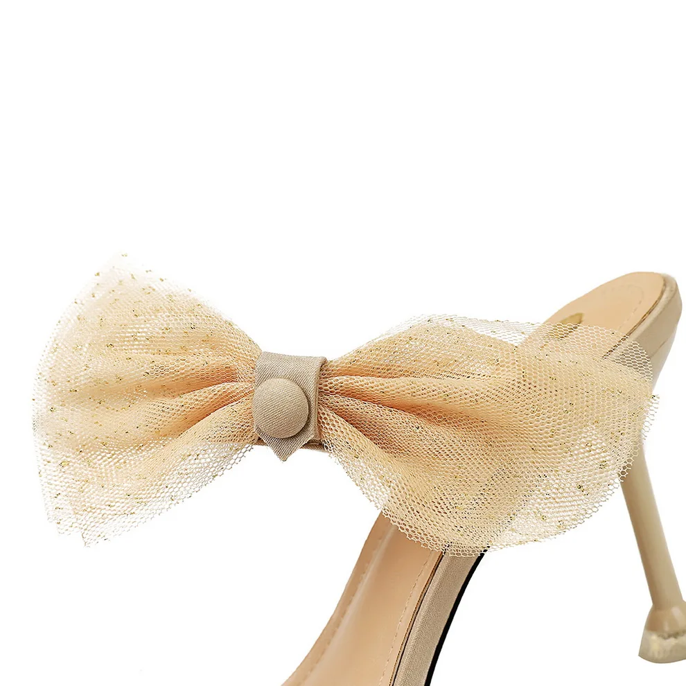 

2020 new fashion hot sale sexy sweet nightclub party high heels women shoes wedding butterfly-knot thin heel ladies sandals