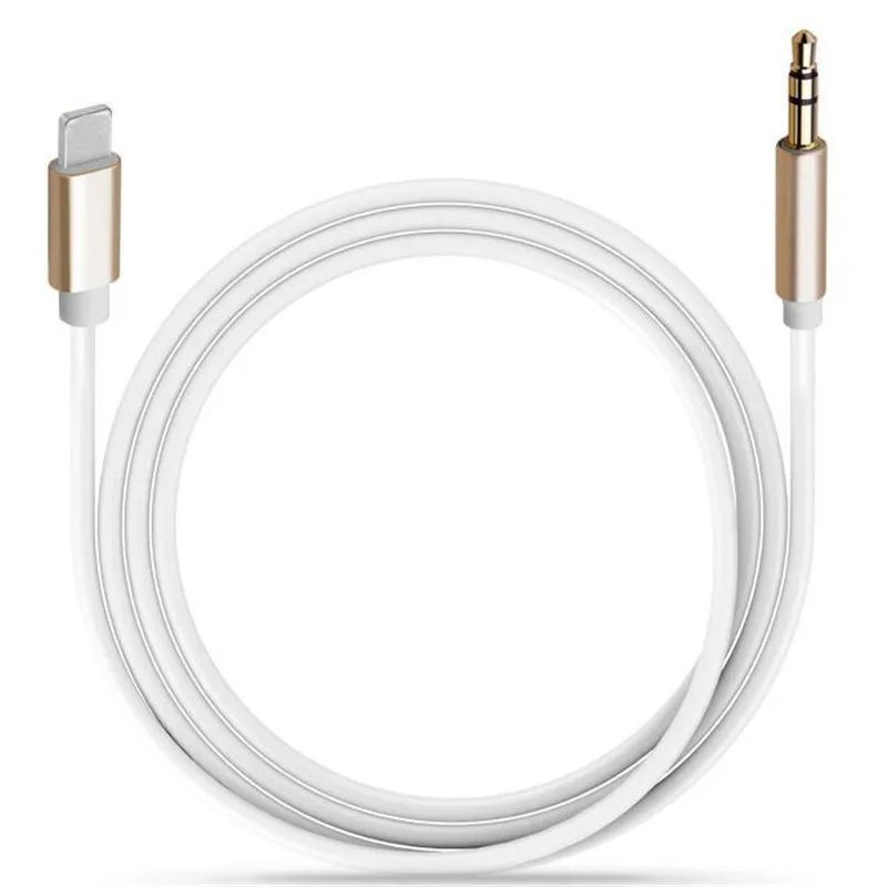 Автомобильный адаптер для IPhone7 AUX кабель переходник Apple 8XR XS Lightning Turn 3 5 Male аудио