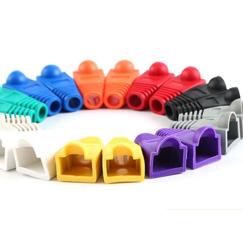 20 шт. разные цвета сетевой кабель Ethernet CAT5E CAT6 RJ45 | Компьютеры и офис