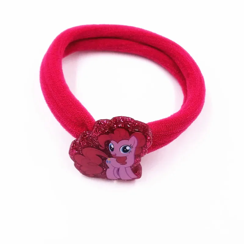 1 шт. Новое поступление резинки для волос My Little Poni Icon Блестящие Нейлоновые из