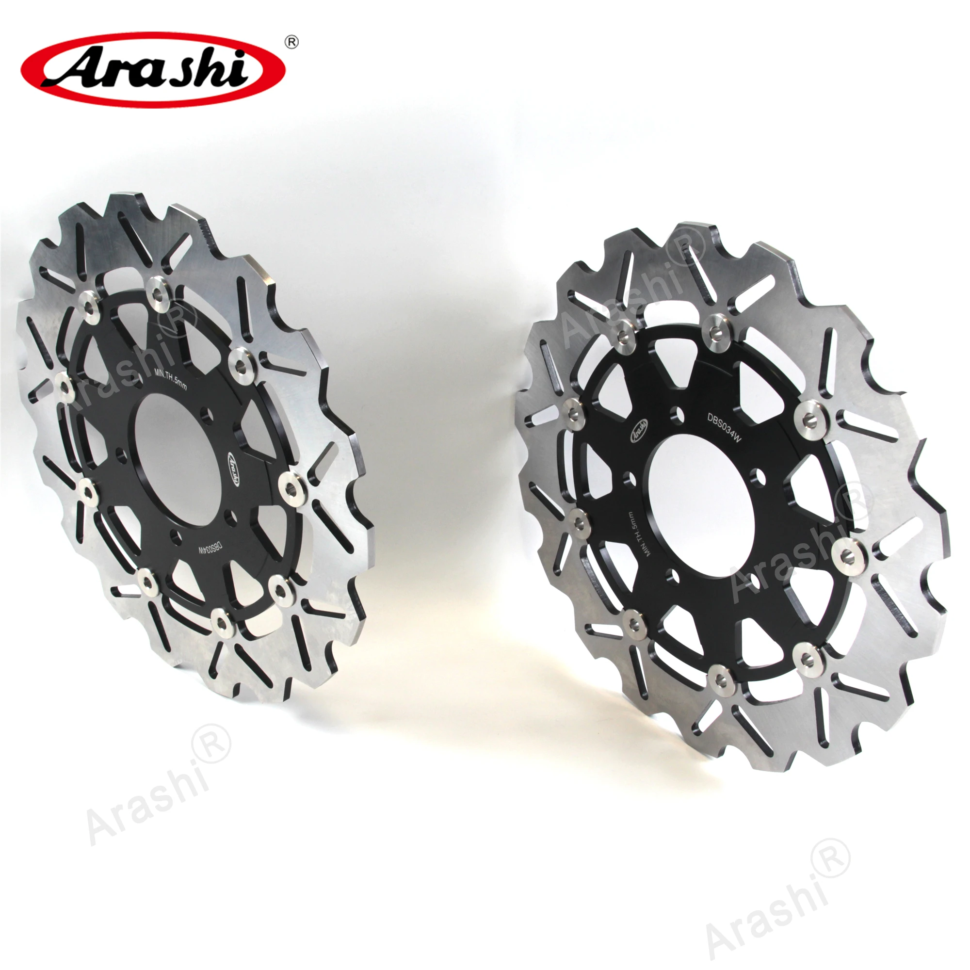 Араши 1 пара для KAWASAKI ER6N ER6F 650 2006 2015 ЧПУ передние тормоза дисковые роторы ER 6F 6N 2007 2008