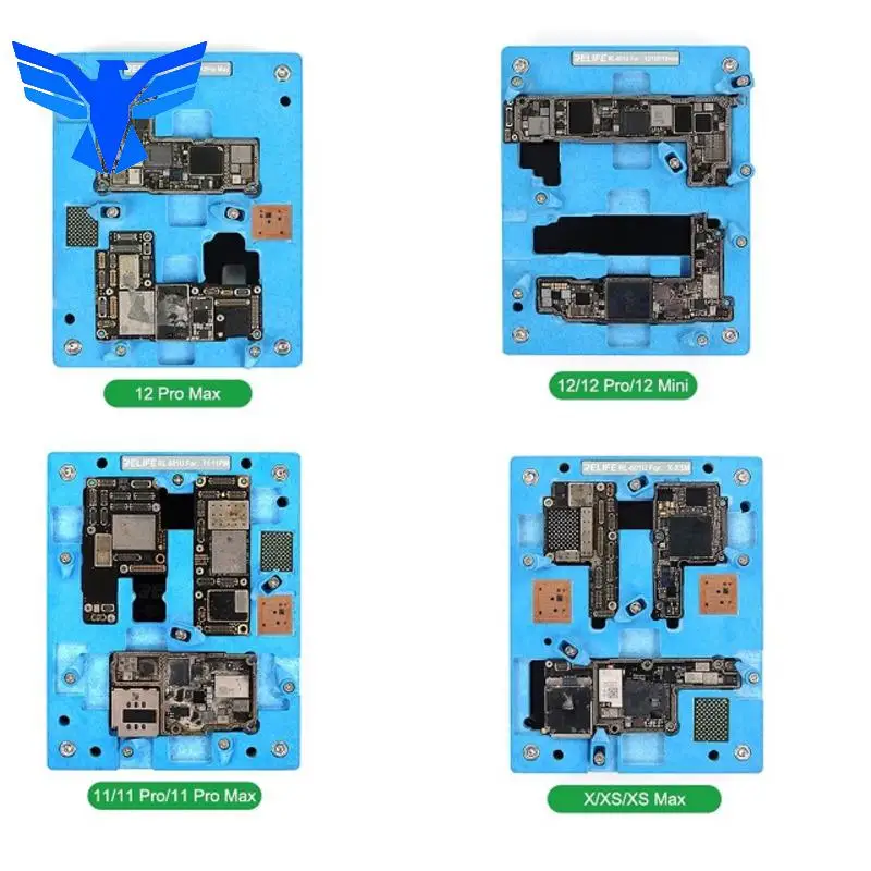 Relife Rl601u Pcb Holder Precision Fixture For Iphone X Xs Max 11 12 Pro Model Position Clamp Motherborad Fixtuire Repair Tools