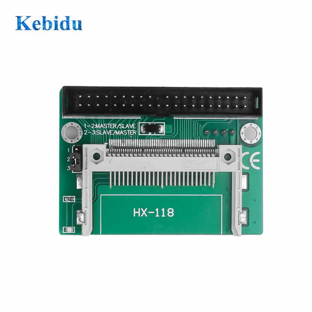 Адаптер конвертер kebidu 3 5 &quotCF to IDE 40 Pin компактный флеш разъем для жесткого диска|cf
