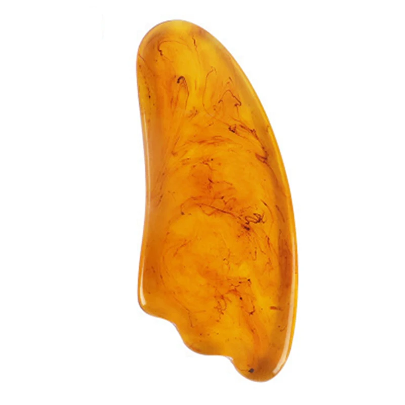 

Face Massager Body Guasha Resin Amber Massage Scraping for Face Neck Beeswax Guasha Scraper Massager Scrape Therapy Acupoint
