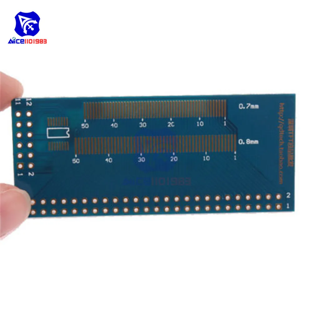 Diymore 2 шт./лот многократный 0 5/0 7/0 8/1 мм TFT LCM ЖК адаптер плата FPC SMD для погружения
