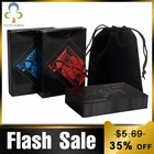 Набор Игральных Карт из ПВХ, водостойкий, черного цвета