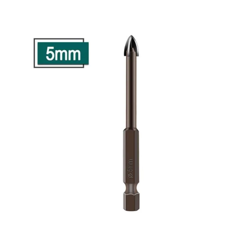 

1pc Drill Bit Bits Concrete Cross Glass Hole Opener Tile Triangle Drill