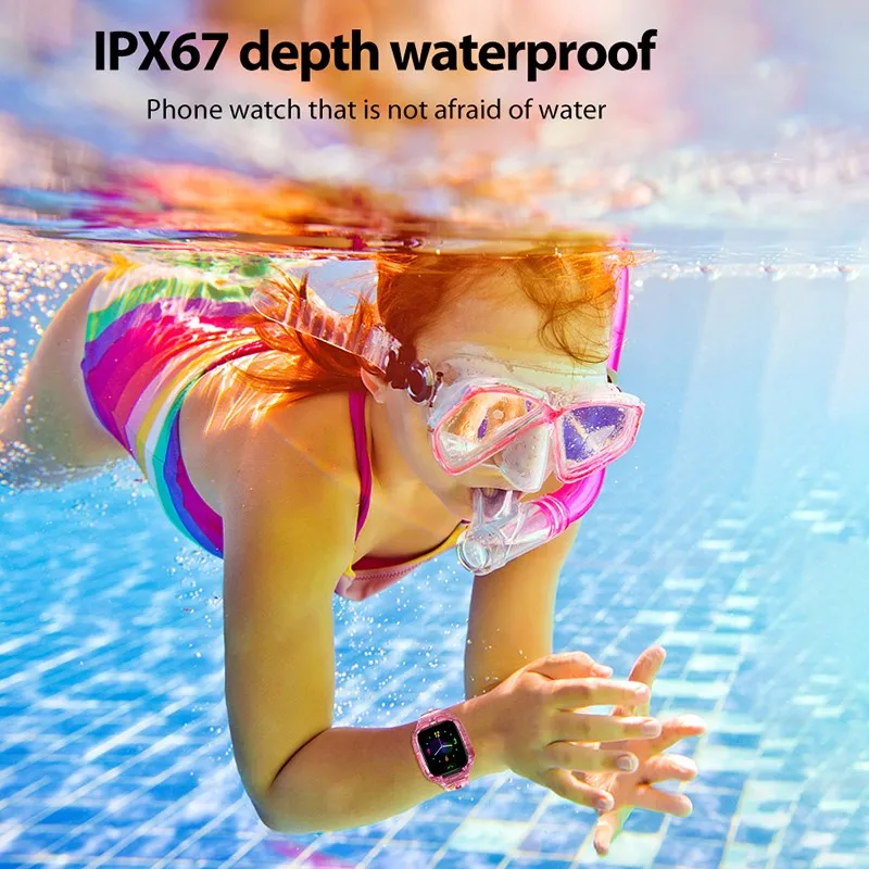 Детские умные часы с дистанционным контролем детские Wi-Fi GPRS LBS позиционирование