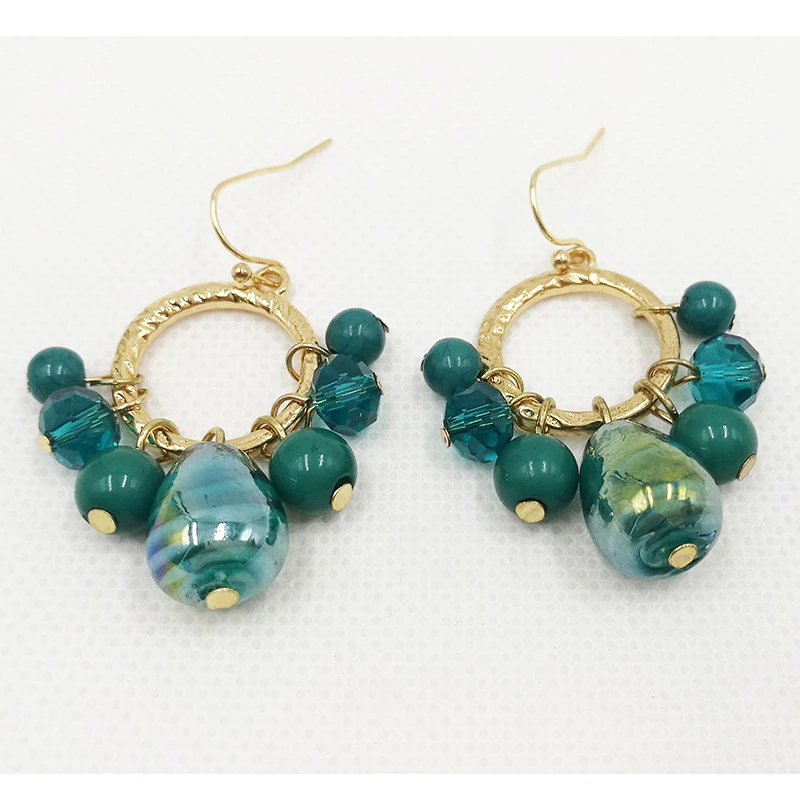 Модные ювелирные изделия из сплава висячие серьги подвески в форме капли