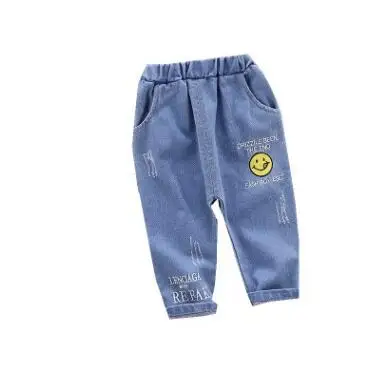 Новинка 2016 года Классические мягкие джинсы для маленьких девочек сезон весна