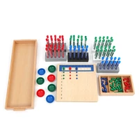 long division mathematics montessori materials equipment for teaching learning abstraction early educational math toys for kids