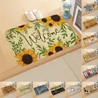 Коврик для входной двери 40x60 см, напольный коврик для ванной, кухни, милый домашний коврик с надписью, нескользящий напольный ковер для гостиной, прихожей