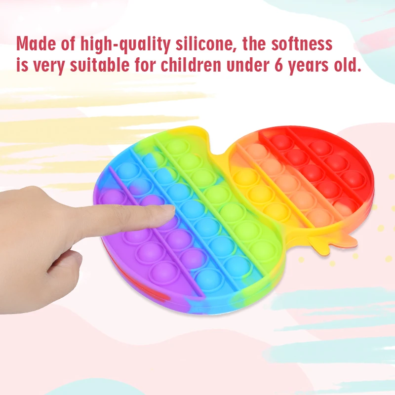 Пузырьки для сенсорных элементов мягкие игрушки снятия стресса забавные детские