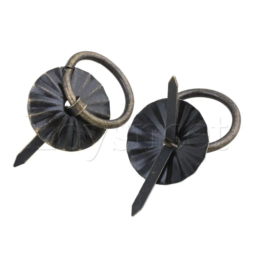 10 шт Мини винтажные бронзовые кухонные шкафы круглые ручки|knob round|knob handleknobs bronze |