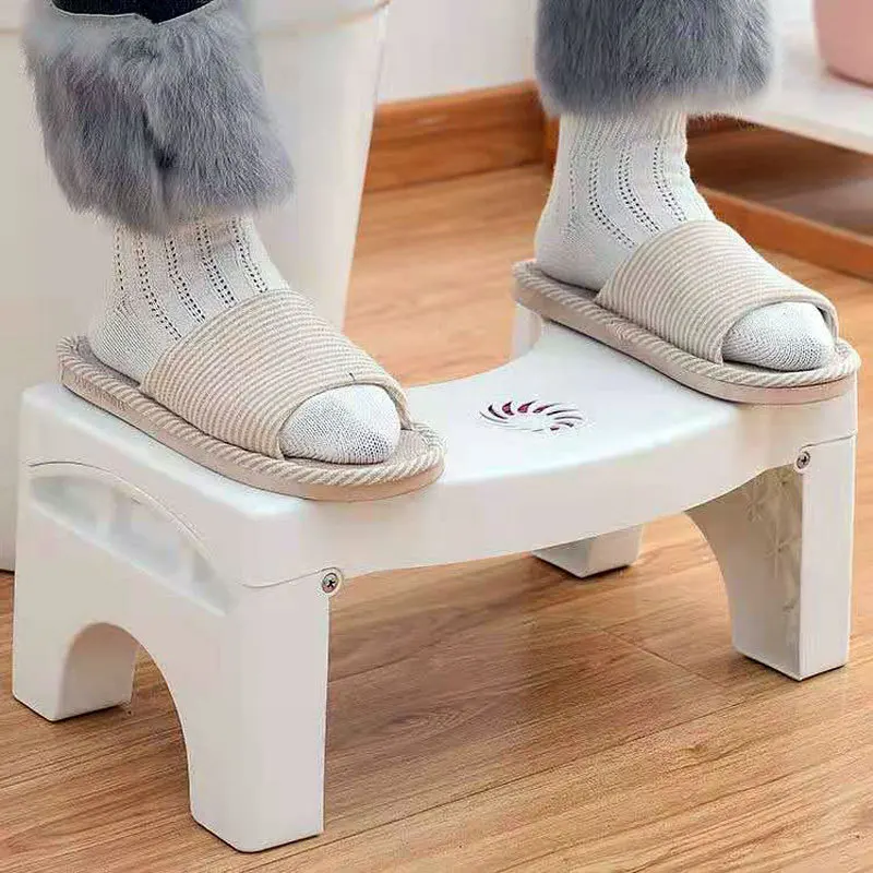 

Squatting Toilet Stool Non-Slip Pad Bathroom Helper Assistant Foot seat Relieves Constipation Piles U-shaped 40*22*18CM