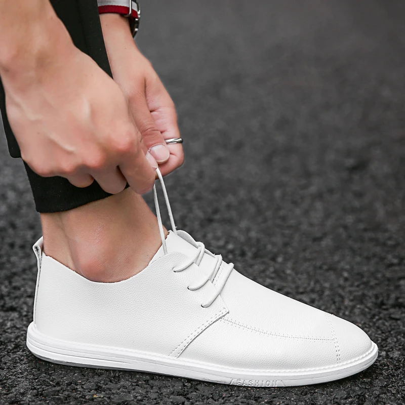 

New trendyshoes Korean version of the trend of breathable men's shoes simple versatile and comfortable casual peasy trendy shoes