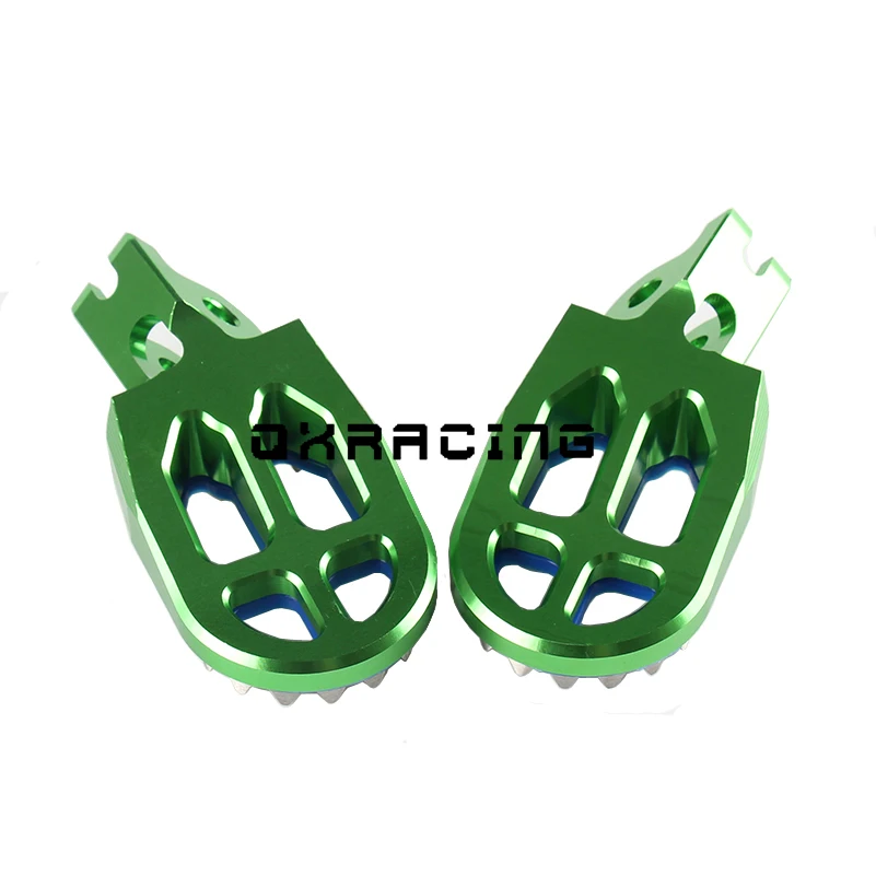 ЧПУ Заготовка MX Подножки подножки педали для KAWASAKI KX F 250 450 KXF250 2006 2018 KXF450 2007 KX250 KX450