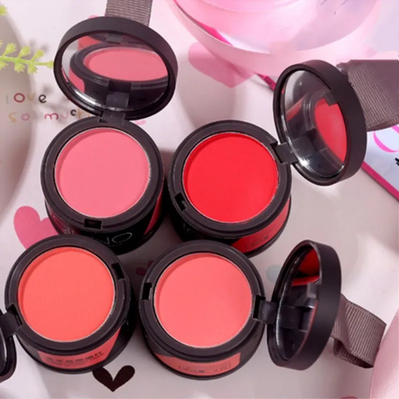 1 шт. 4 цвета профессиональный макияж румяна осметическая натуральная основа