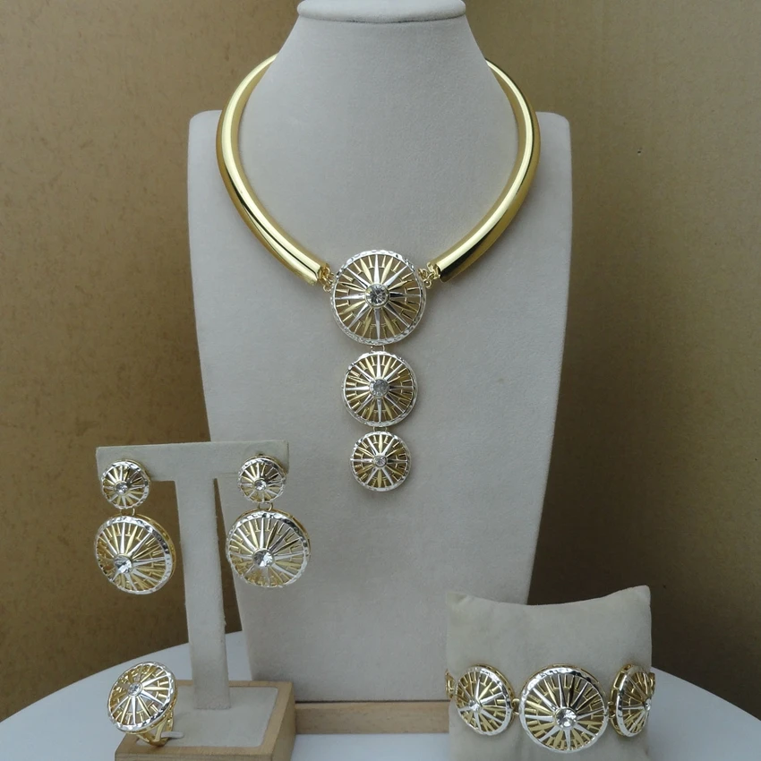 Yuminglai костюм в дубайском стиле Ювелирные наборы уникальный дизайн имитация