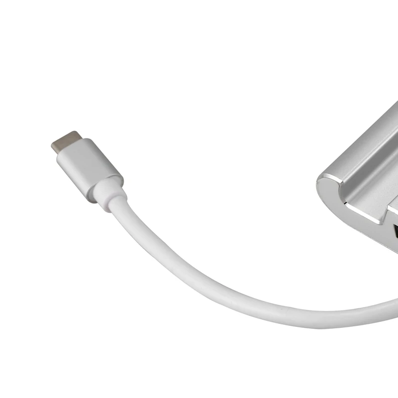 Адаптер-конвертер с разъемом Type-C Thunderbolt 3 to Lan HDMI USB3.0 VGA для зарядки Samsung S8 Huawei P20 Mate 10