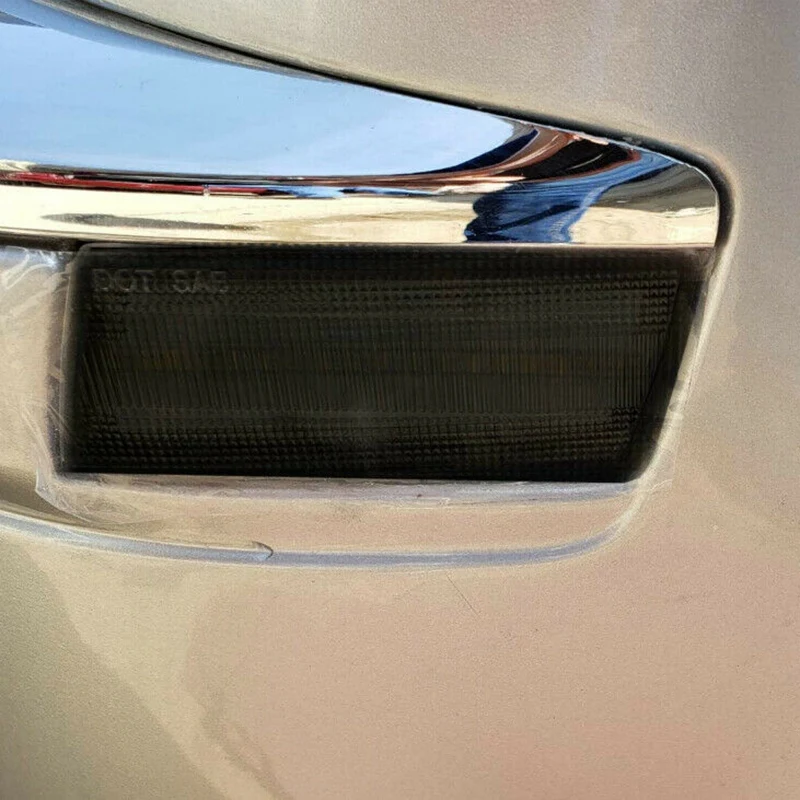 

DHBH-Car Smoke Lens Amber LED Front Side Fender Marker Light for Chrysler 300 2005-2010 4805860AA 4805861AA