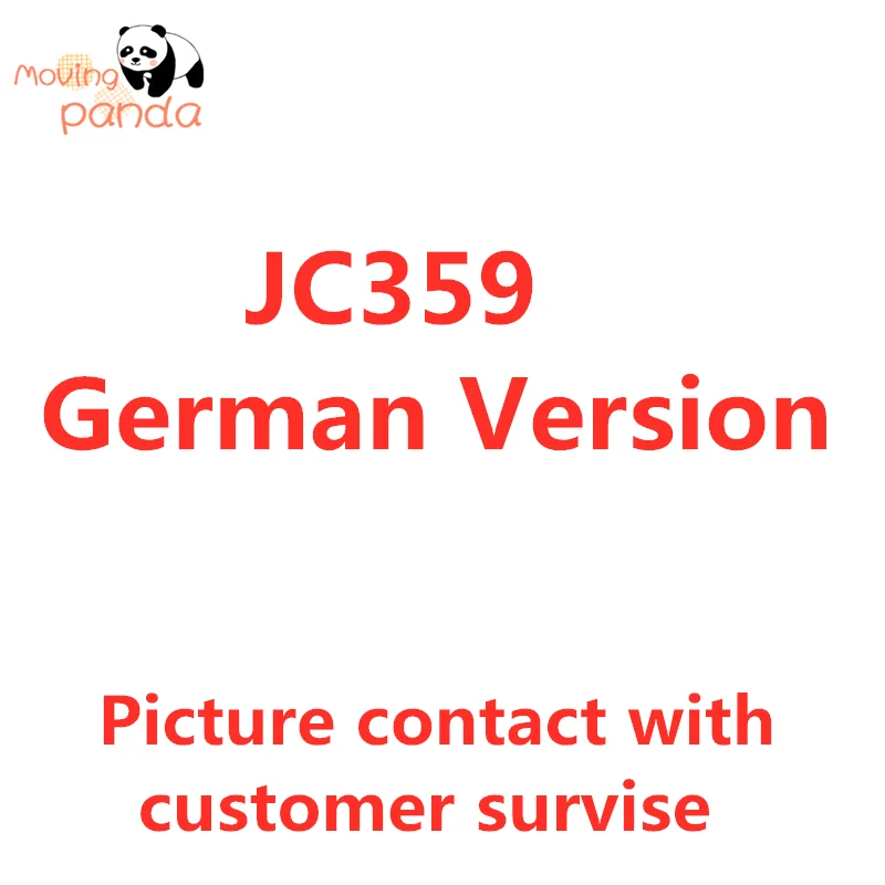 Двигающаяся панда немецкая версия JC359 идеально клетчатая резка штампов и для