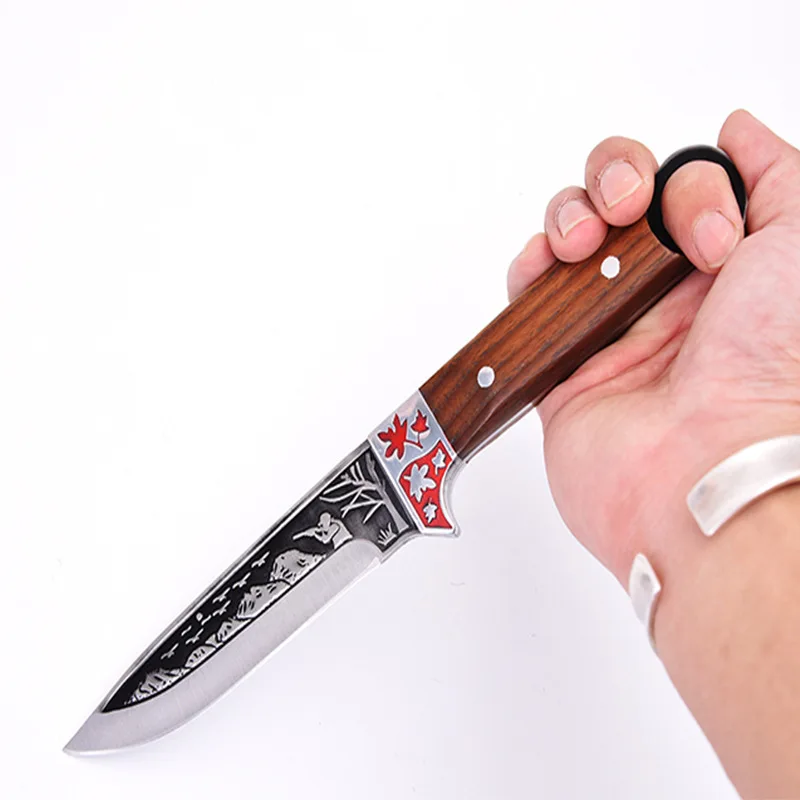 Уличный нож для фруктов высокой твердости многофункциональный меч выживания