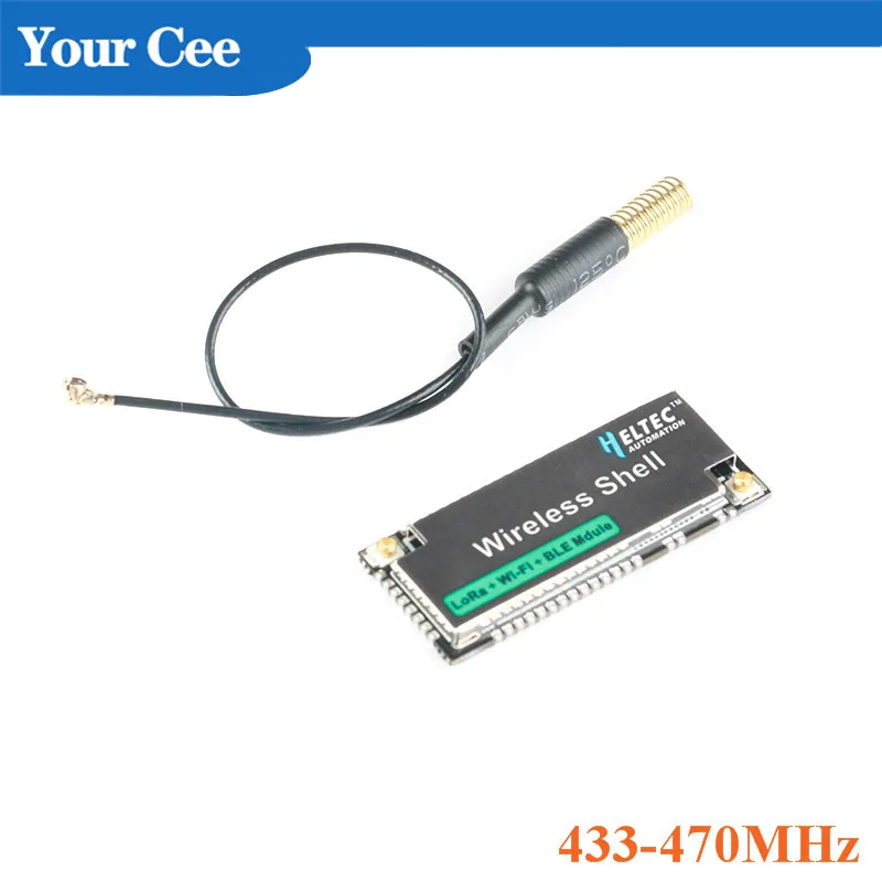 Макетная плата ESP32 SX1276 LoRa расширения LoRAWAN модуль Wi-Fi 433-470 868-915 беспроводной корпус
