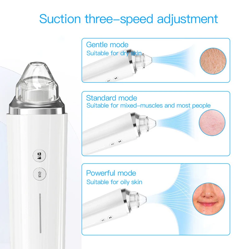 

Intelligent Blackhead Remover WiFi Camera Visual Face Black Point Vacuum Cleaner Nose Deep Cleaning Acne Pimple Removal Tools