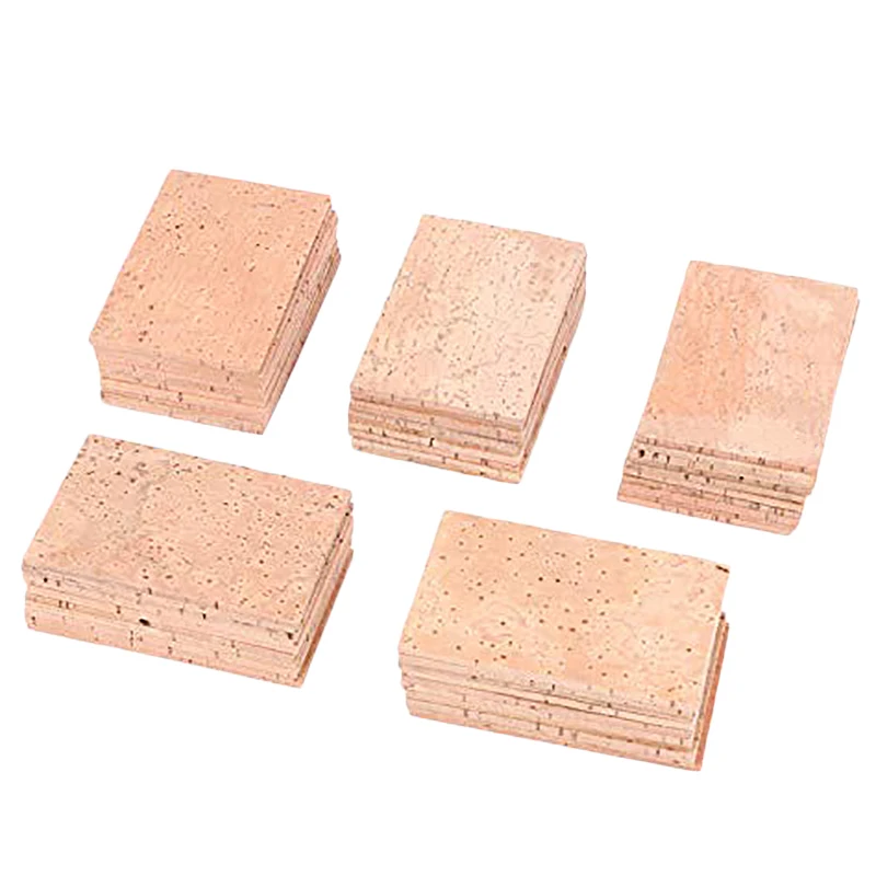 Горячая HG-50Pcs для саксофона на шею пробковый лист 2 мм сопрано тенор альт-саксофон кларнет соединение натуральный шеи пробковый лист натуральный комплект