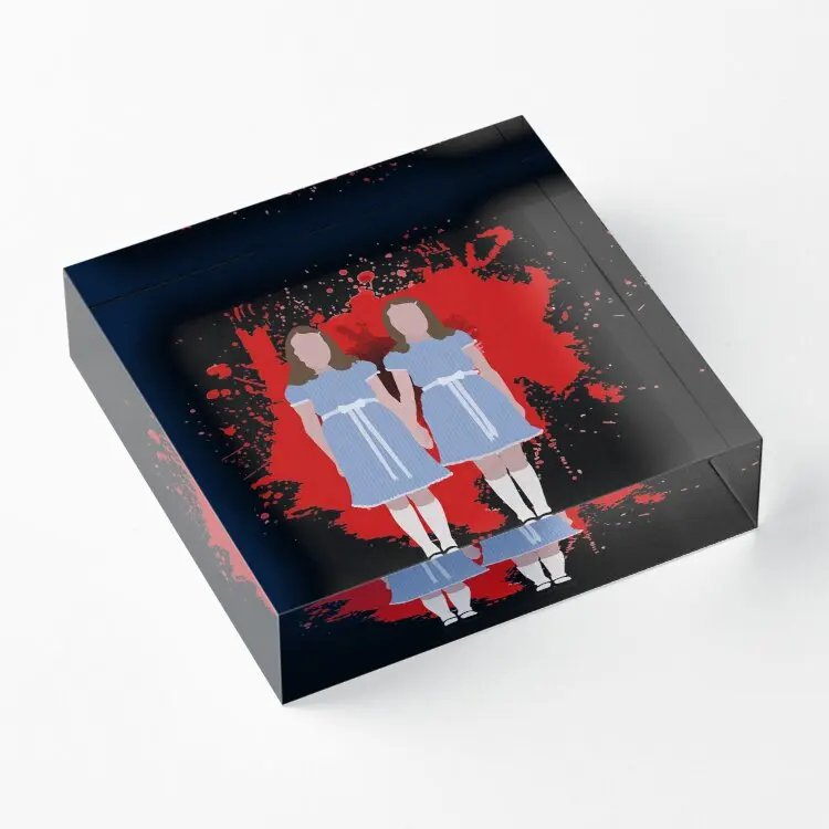 

Блестящие двойные акриловые блоки художественная комната доска Свадебный дом спальня милые модные прозрачные украшения для фотографий Пр...