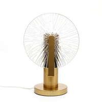 Post Modern Light Luxurious Arts Glass Desk Lamp Designer Model House Sales Part Study Originality Speed Modeling Desk Lamp