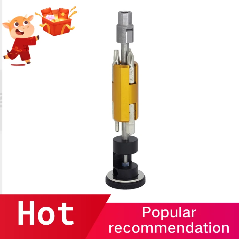 SRWRN Алюминиевый велосипед Невидимый набор инструментов для ремонта мульти