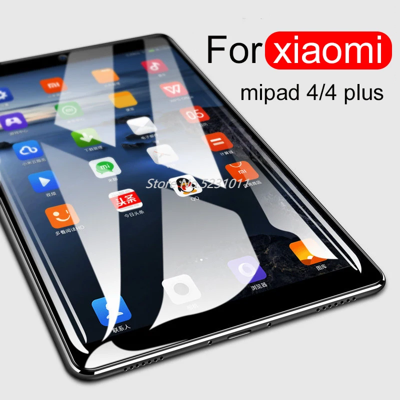 9H закаленное стекло для Xiaomi Mi Pad Mipad 4 Mipad4 Plus plus 8 0 дюймов 10 1 2018 защита экрана