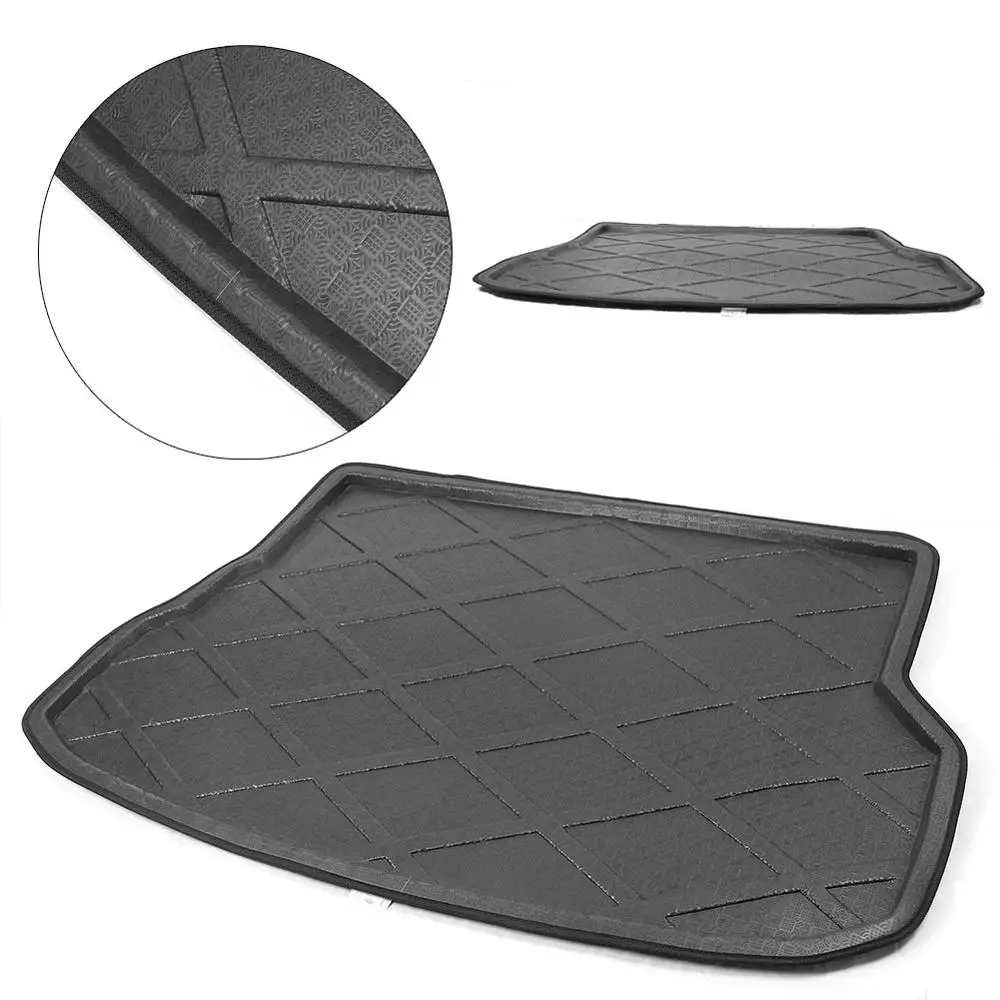 Черный коврик для внедорожника заднего багажника поднос автомобиля подходит Lexus