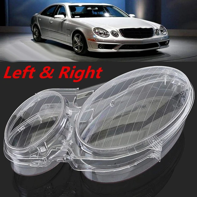 

Car Headlight Lens Glass Lampshade Fog Lamp Cover Headlight Cover For Mercedes Benz E Class W211 2002-2008 E320 E350 E280 E300 E