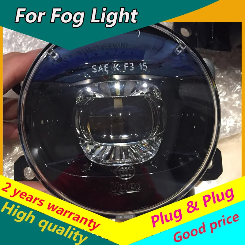 

KOWELL Car Styling Original Fog Lamp for Ford focus Fiesta fusion mondeo EcoSport LED Fog Light Auto Fog Lamp LED DRL