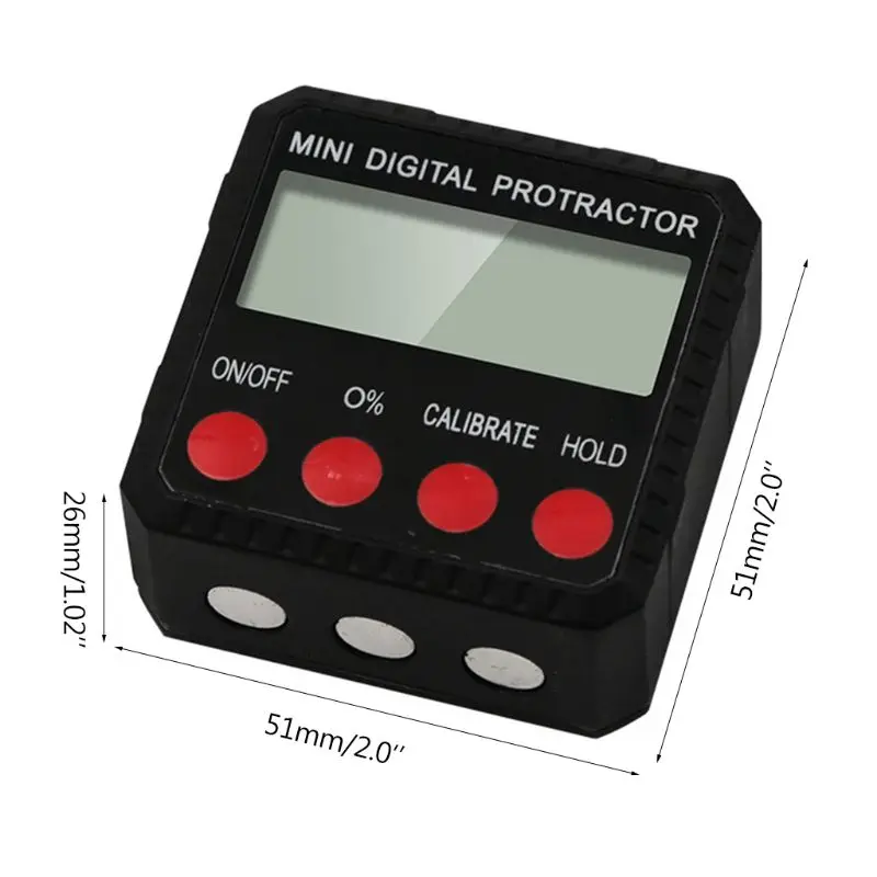 

Magnetic Horizontal Angle Meter Finder Digital Display Protractor Inclinometer