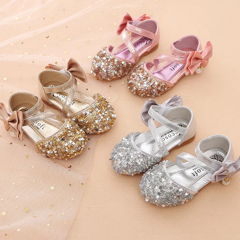 

2019 summer new girls shoes princess shoes children shoes girls baby shoe kindergarten small children size 21-30