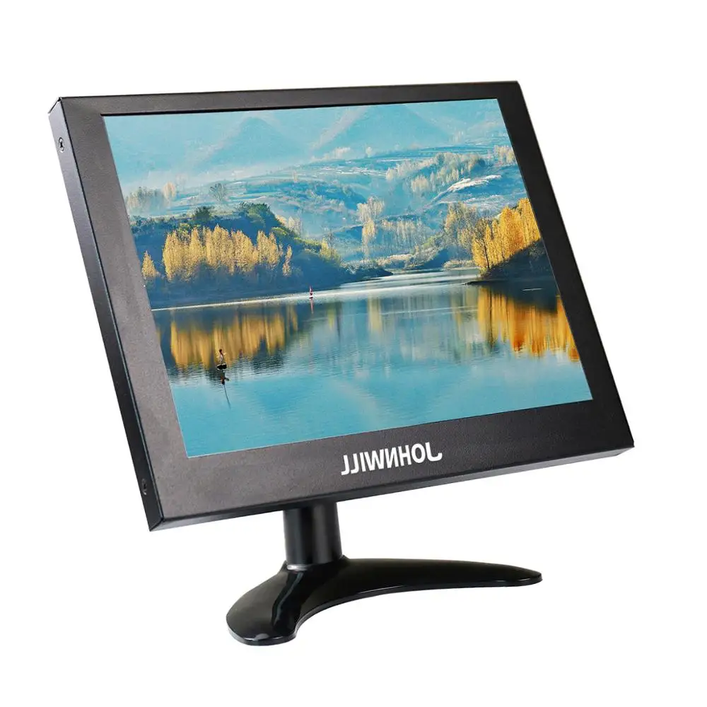 Портативный мини монитор для камер 9 7 8 дюймов HD lcd 1024*768 VGA HDMI witn черный