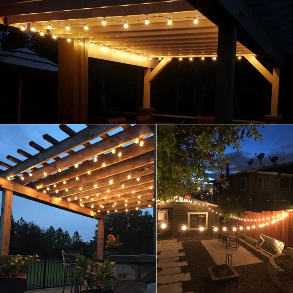 220V 110V EU US Plug Lamp Glass/ Plastic Body Retro LED String Light bulb garland Vintage Decor Bulbs Indoor Lighting Decoration | Лампы и